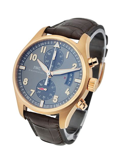 iwc spitfire rose gold chronograph|iwc pilot chronograph spitfire.